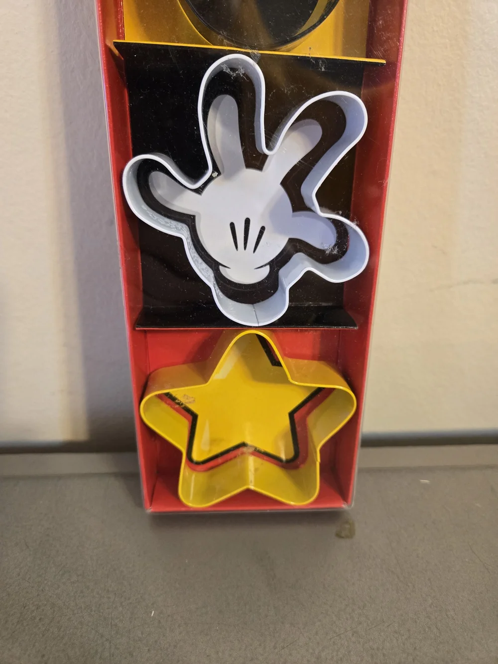 Disney Parks Mickey Mouse Cookie Cutter Set